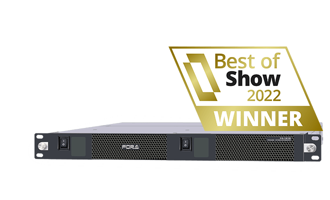 FOR-A FA-1616 多通道信号处理器荣获TV Tech Best of Show 2022奖项
